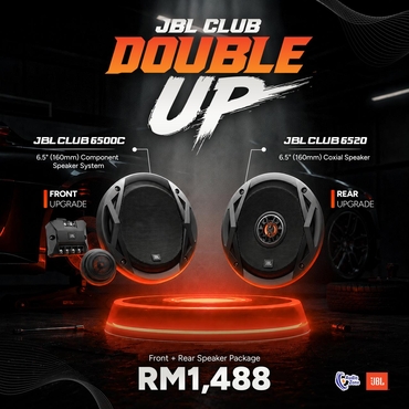 JBL Club: Double Up Bundle (Club 6500C + Club 6520)